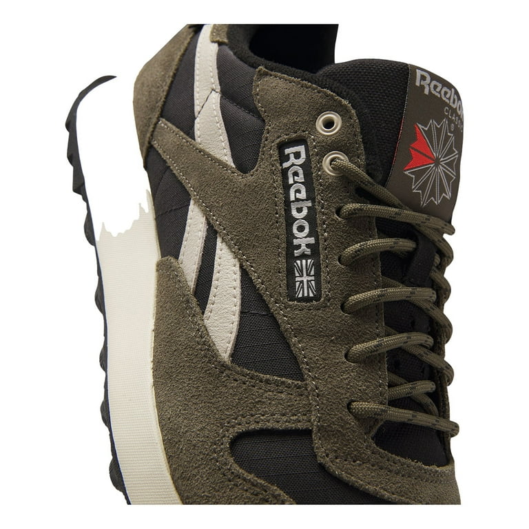 Olive green reebok classics hot sale