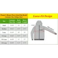 thumbnail image 3 of GBH Women's Loose Fit Oversize Full Zip Sherpa Lined Hoodie Fleece, 3 of 3