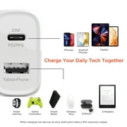 Hypergear 15627 Speedboost 25-watt Pd Dual-output Wall Charger Kit