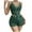 Green, variant on SwiftWear Women's Lace & Bowknot Pajama Set Delicate Sleepwear & Loungewear Adjustable Strap Cami with Built-in Bra and Shorts, Sheer Comfort Red