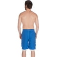 thumbnail image 4 of Sakkas Mens Contrast Stripes Skate Surf Board Short / Swim Trunks - Royal Blue - Large, 4 of 4