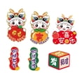 thumbnail image 4 of 6x 2024 Chinese New Year Refrigerator Magnets Decoration Fridge Sticker C, 4 of 8