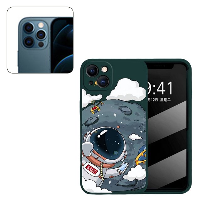 VONKY Anime Back Covers Drop-proof Full-wrap Anime Graffiti for 13/13 Pro/13 TYPE24