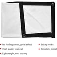 thumbnail image 5 of Richer-R Projector Screen, Rear Projection Screen 60-100 inch Portable Foldable Non-Crease White Projector Curtain, 5 of 5