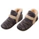 thumbnail image 1 of EeaseMX 1 par de pantuflas de felpa gruesas para hombre, antideslizantes, para otoño e invierno., 1 of 7