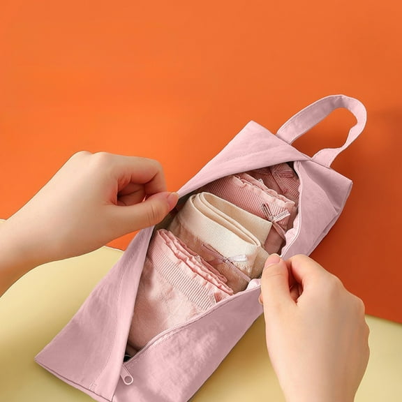 Handheld Waterproof Storage Bag,Multifunctional Portable Organizer,Travel Foldable Underwear Bag,Large Capacity,Lightweight,Minimalistic Design,Versatile Storage,Comfortable Handle,Durable Material
