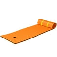 thumbnail image 2 of Resenkos Outroad Floating Water Pad Mat, Floating Island Pad,3-layer Tear-resistant Relaxing Foam Floating Pad-Orange, 2 of 12