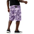 thumbnail image 6 of Cargo Shorts for Men Drawstring Elastic Waist Camouflage Shorts Summer Loose Causal Shorts with Multi-Pockets, 3XL, 6 of 6
