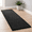 Black-24" x 60" (Runner), variant on Bathroom Rugs 20" X 32" Chenille Bath Rug Soft Short Plush Mat Shower Water Absorbent Quick Dryhine Washable Black