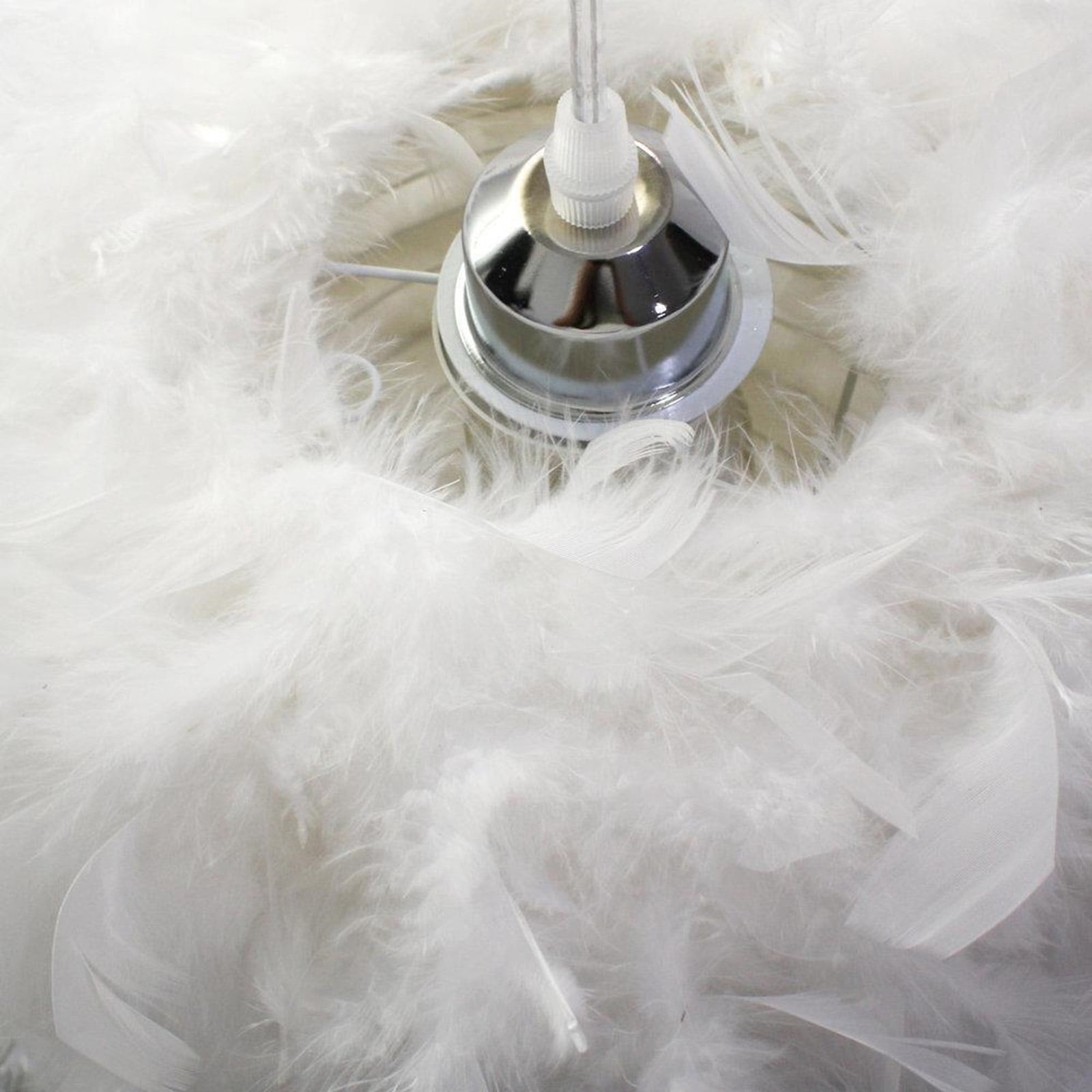 E27 Small Lamp Shades Lamp Covers Lighting Accessories Featherings Texture Suitable for Ceiling Lamp and Sconce Lighting