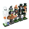 thumbnail image 4 of Seasonal Wooden Home Accent 25cm Halloween Themed Desk Ornament Christmas Walnutcracker Figures Table Shelves Ornament, 4 of 8