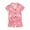 A145-Watermelon Red, variant on XZNPDUCQ Toddler Girls Summer Outfit Print Short Sleeve T-Shirt Top with Elastic Shorts 2Pcs Cartoon Print kids For 6 12 18 24 Months 2T 3T 4T 5T Dailywear Beige，3-4 Years