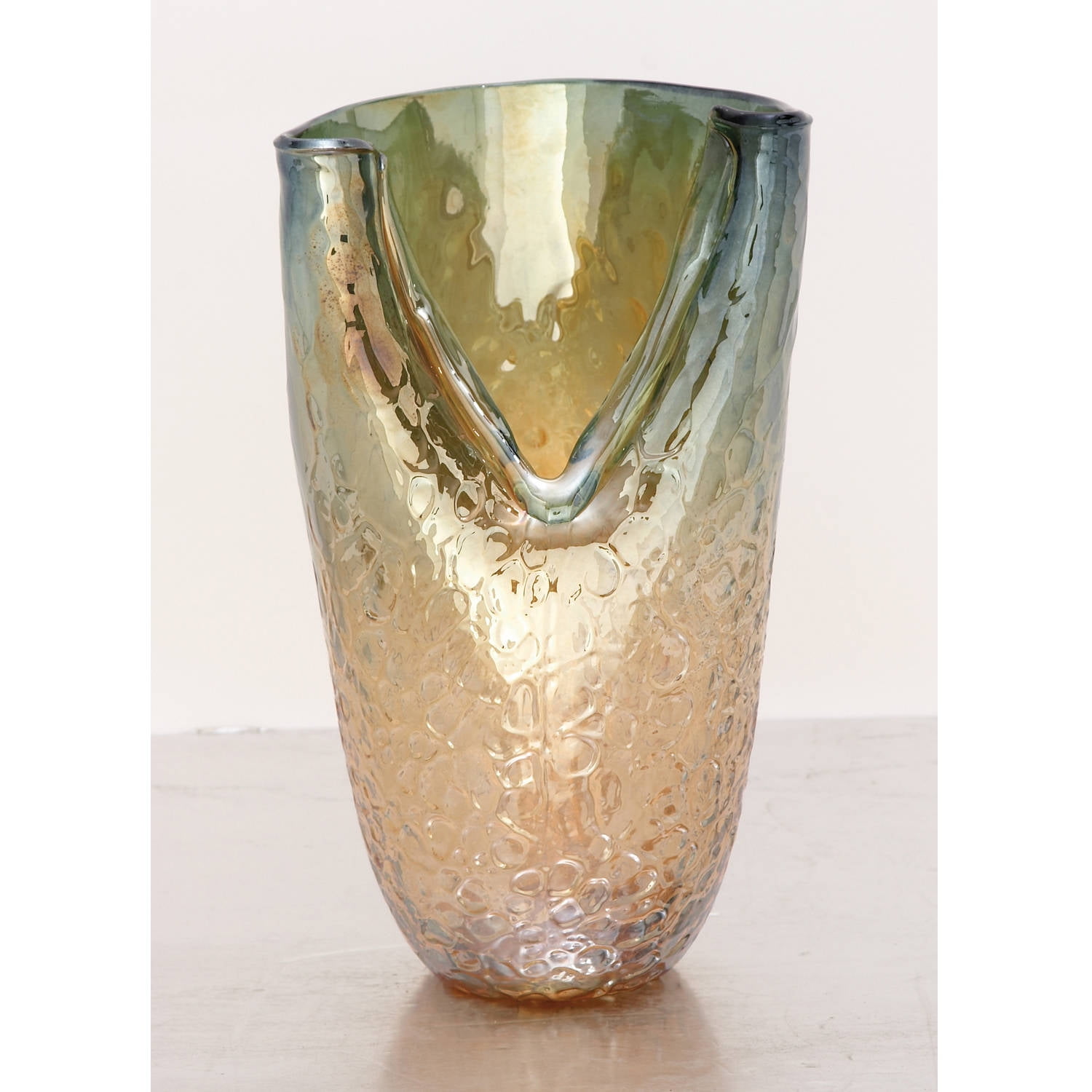 Decmode Glass Vase, Multi Color