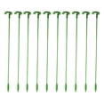 thumbnail image 2 of oshhnii 10 Pieces Floral Shaped Support Rod DIY with Rings Potted Plant Stakes for Peony 37cm, 2 of 9