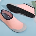 thumbnail image 6 of GrmtClth Boys And Girls Barefoot Feel Water Shoes Anti Slip Bottom For Surf Lessons And Water Fitness Pink 11-12 Years, 6 of 6