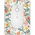 thumbnail image 1 of SHIBA-Small Mouse Pad, Mini Mouse Pad 6 X 8 Inch with Non-Slip Rubber Base for Keyboard Tray Laptops Wireless Mouse Home Office Travel, Washable & Portable (Pretty Flowers), 1 of 4