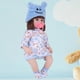 thumbnail image 4 of Reborn Infants Dolls Vinyl Full Body Lifelike Baby Dolls for Children GiftBlue, 4 of 4