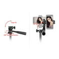 thumbnail image 5 of Andoer Phone Vlog Video Kit with Height Adjustable Tripod Phone Holder with Cold Shoe Microphone Video Remote Shutter for Phone Video Making, 5 of 7