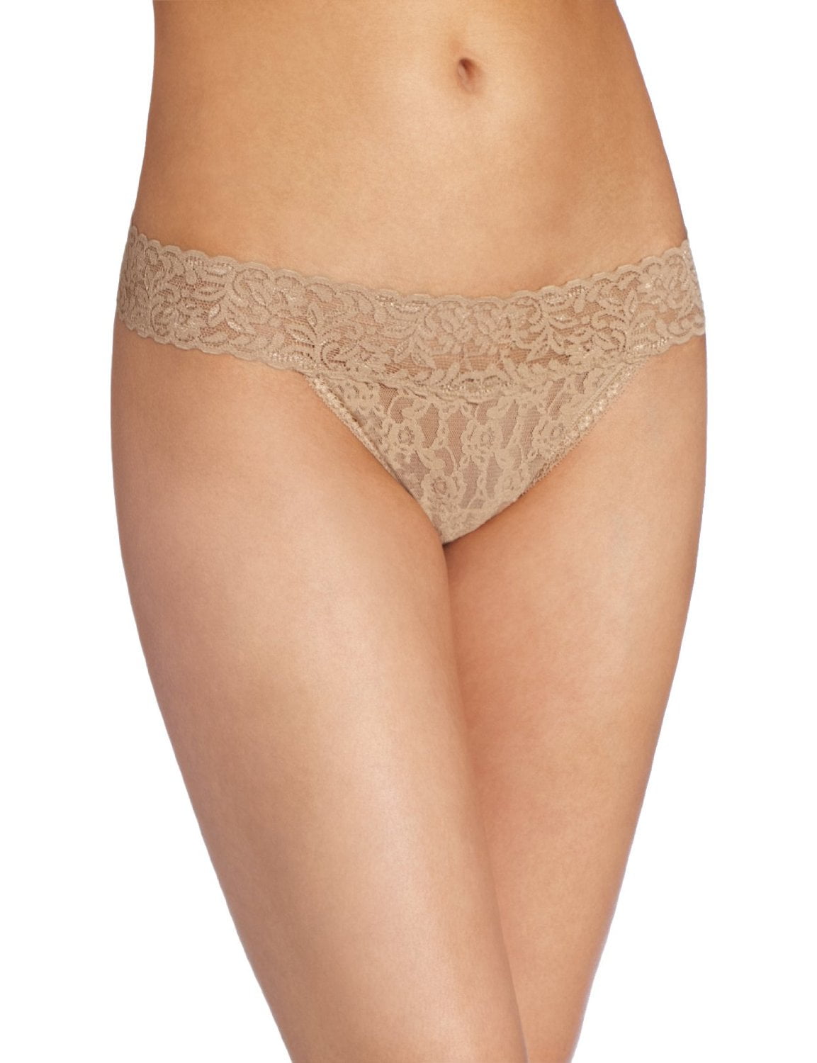 Maidenform Womens All Lace Thong Panty.