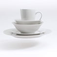 thumbnail image 3 of Gibson Home Noble Court 30 Piece Dinnerware Set, Service for 6, White, Fine Ceramic, 3 of 5