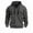 Grey, variant on Razzly Men's Spring And Autumn Long Sleeved Hoodie Men's Casual Unique Outdoor Design Solid Color Long Sleeved Hoodie Hooded Pullover Sweatshirt Men's Hoodie Zip up Hooded Sweatshirts Men(White,XXL)