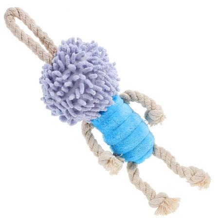 PAMINGONO Dogs Tug Toy Multi Rope Design for Puppy Training 1Set 8.7x3.9x14.6in