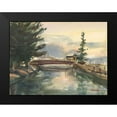 thumbnail image 2 of Calcasola, Stephen 18x15 Black Modern Framed Museum Art Print Titled - Mill Canal Springfield Massachusetts, 2 of 5