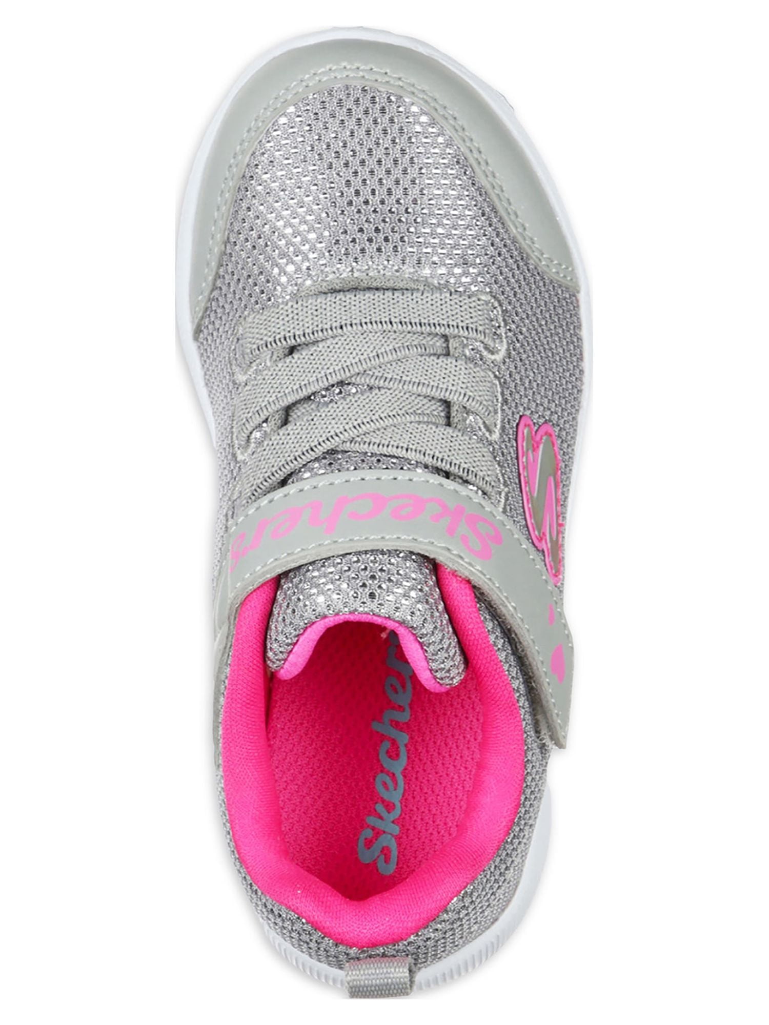 Skechers Toddler Girls Skech Stepz 2.0 Easy Peasy Athletic Sneaker