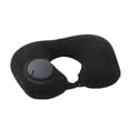 thumbnail image 2 of U-Shape Inflatable Travel Pillow Soft Milk Silk Neck Cushion Press to Inflate Portable Support for Airplane Car Train Office with Storage Bag Goggles Earplugs, 2 of 2