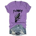 thumbnail image 2 of Bovemsi Graphic T Shirts Crow Shirt Funny Crow Black Bird Graphic T Shirt Cotton T Shirts, 2 of 5