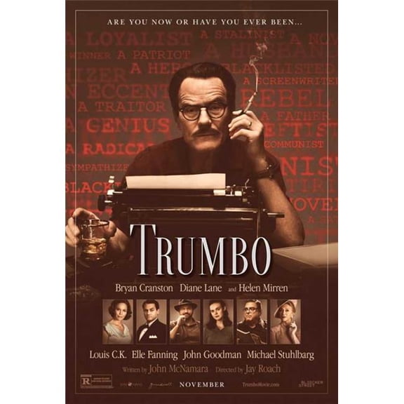 Pop Culture Graphics  Trumbo Movie Poster - 27 x 40