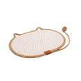 thumbnail image 2 of BZPIZ Summer Cat Dog Cooling Mat with Scratching Board Ice Silk Self Cool Pad for Small Medium Dogs & Cats, Pet Sleeping Pad for Indoor & Outdoor Floor, Car Seats, Washable & Non-Toxic Khaki, 2 of 6