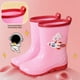 thumbnail image 1 of Botas de lluvia de astronauta para niños, zapatos de agua antideslizantes Unisex, botas para jugar en el agua al aire libre, zapatos negros de talla grande para niños pequeños, 1 of 5