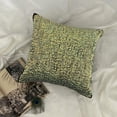 thumbnail image 3 of The HomeCentric Brown Accent Pillows Rainbow Sparkly Sequins Solid Color Pillows Cover Pack of 2 14x14 inch (35x35 cm) Pillows Cover Square Silk Pillowcase Solid Modern Pillow Abstract - Supernova, 3 of 11