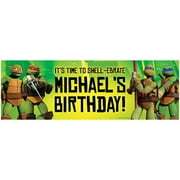 Personalized Teenage Mutant Ninja Turtles Shell-Ebrate Birthday Banner