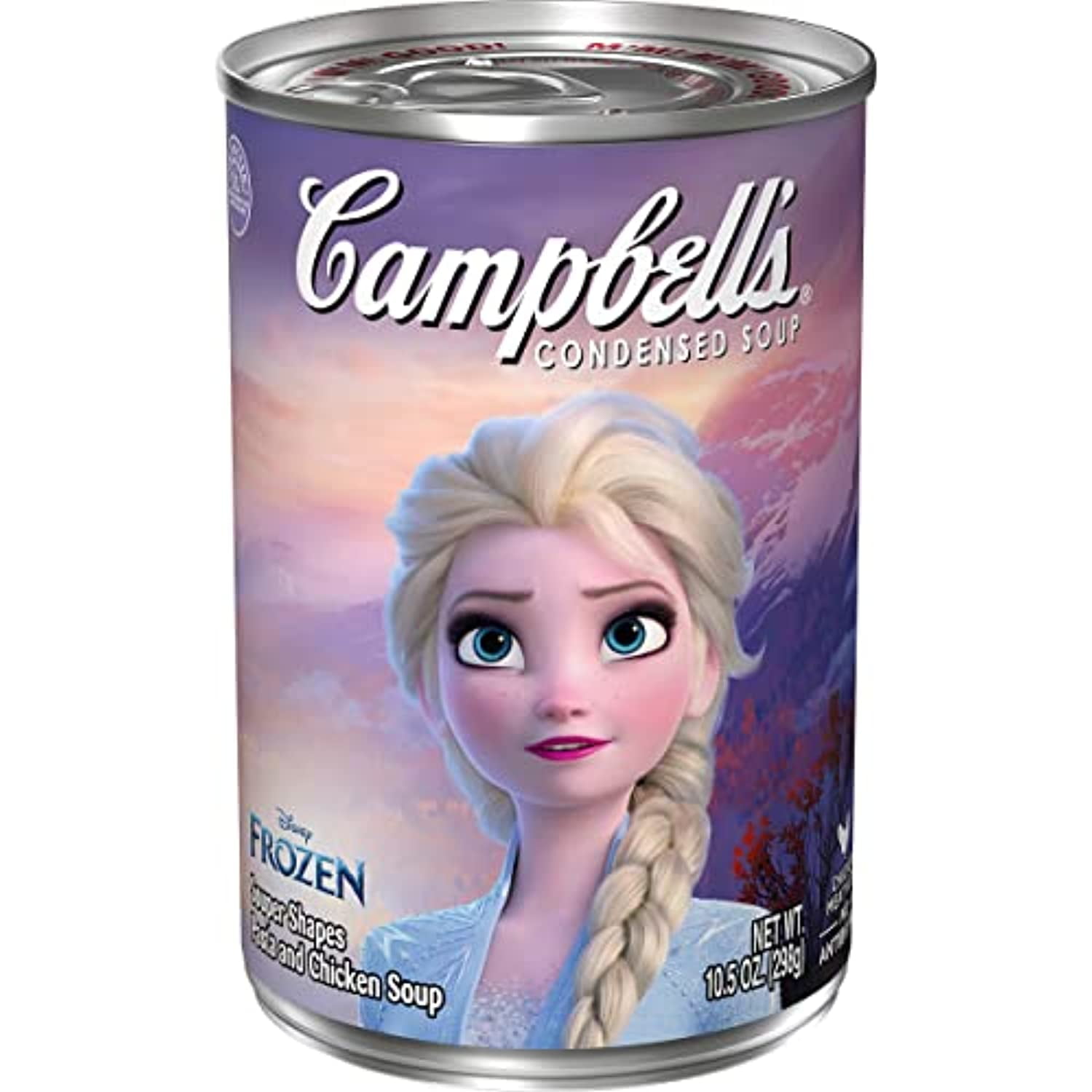 Campbells Condensed Kids Soup, Disney Frozen 2, Frozen Shaped Pasta In