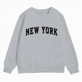 thumbnail image 4 of Girls Sweatshirt Graphic Letter Print Sweatshirts for Teen Girls Crewneck Oversized Sweatshirt Kids Fashion Long Sleeve Pullover Tops Kaprioy Girls Sweatshirt, 4 of 4