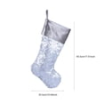 thumbnail image 2 of WRITWAA Velvet Christmas Stockings Hanging Decoration Set for Holiday Home Decor, Festive Sock Shape Ornament, 2 of 7