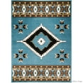 thumbnail image 3 of Allstar Rugs Allstar Woven Southwestern Geometric Rug Burgundy 5' 2"x7' 0" 5' x 8' Southwestern,Modern & Contemporary, 3 of 5