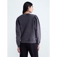 thumbnail image 3 of Scoop Women’s and Women's Plus Pleat Shoulder Sweatshirt, Sizes XS-4X, 3 of 5