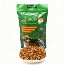Proilgrubs Dried Mealworms, 5 oz - Ultimate Universal Feed for High-Protein Treat for Chickens, Reptiles, Wild Birds, Ducks, Fish & Small Pets