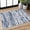 Navy Blue/Gray/Neutral/Multi-style-03, variant on 2x6 Modern Abstract Runner Rug for Hallways, Navy Blue Gray Neutral Multi Super Soft Hallway Decor Kitchen Rugs with Non-Slip, Non-Shedding Washable Rug for Entryway Bedroom Indoor