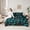 Black Teal, variant on Manfei Abstract Plaid 7-Piece Twin Bedding Sets,Futuristic Cubes Bedding Comforter Set,Geometric Buffalo Breathable Sheet Sets,Breathable Gradient Home Decor,Reversible