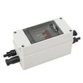 thumbnail image 2 of IP65 Waterproof Solar PV DC Disconnect Switch Combiner Box with 500V 63A Circuit Breaker, Overvoltage/Overload/Thunder Protection, Transparent Cover for Easy Status Check, Suitable for Solar Panel, 2 of 6