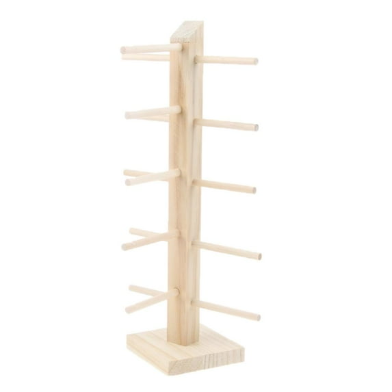 durable Wooden Sunglass Display Stands Rack Glasses Storage Shelf Pairs