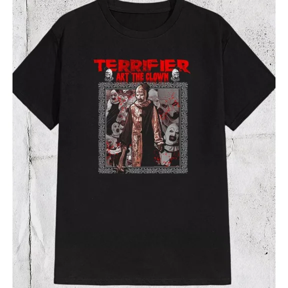 Art the Clown Classic Terrifier Horror Movie Halloween T-shirt