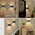 thumbnail image 2 of Willed 5W USB Rechargeable Motion Sensor Warm White LED Wall Sconce Indoor, 2 of 8