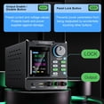 thumbnail image 4 of KUAIQU DC Power Supply 30V 10A Variable Bench Power Supply with Memory Storage & Encoder Knob Output Switch & Lock Button Colour Display Adjustable Regulated DC Power Supply for Battery Charging, 4 of 9