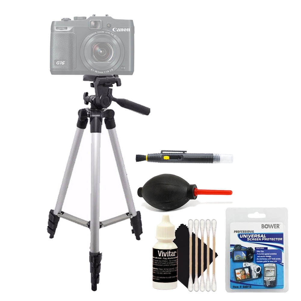 Fisheye Objektiv + Zoomobjektiv + 3 Filter Stativ Basic Kit Für Canon
