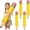 4 Pcs, variant on 27 Inch Inflatable Pencils, Large Inflatable Crayons Blow Up Pencil, Graduation Party Decoration, Welcome Back to School Pencil Balloons for Classroom Garden Birthday Party Decorations